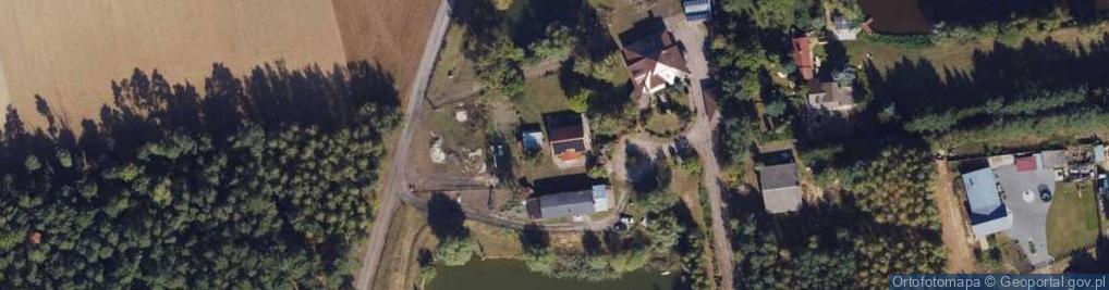 Zdjęcie satelitarne Anita Dąbrowska Kopalnia Kruszywa