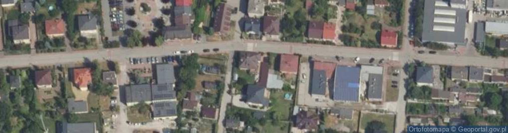 Zdjęcie satelitarne Anix Przyżycki Robert Wojtasik Krzysztof