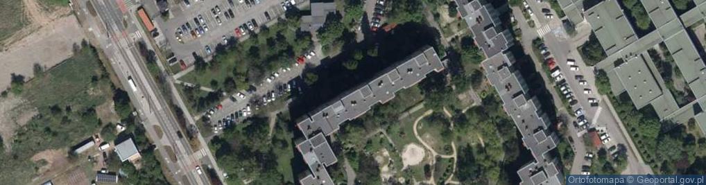 Zdjęcie satelitarne Anko Firma Wydawniczo Handlowa