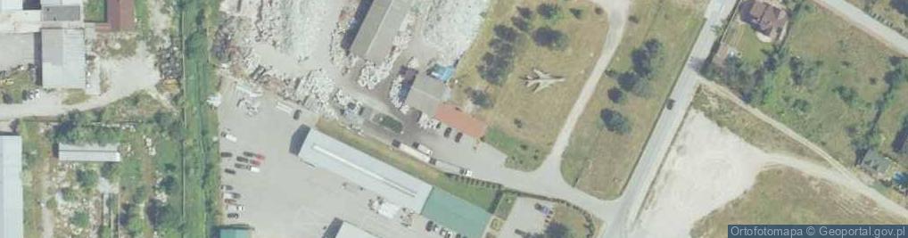 Zdjęcie satelitarne Anna Czopur Eko-Raspol