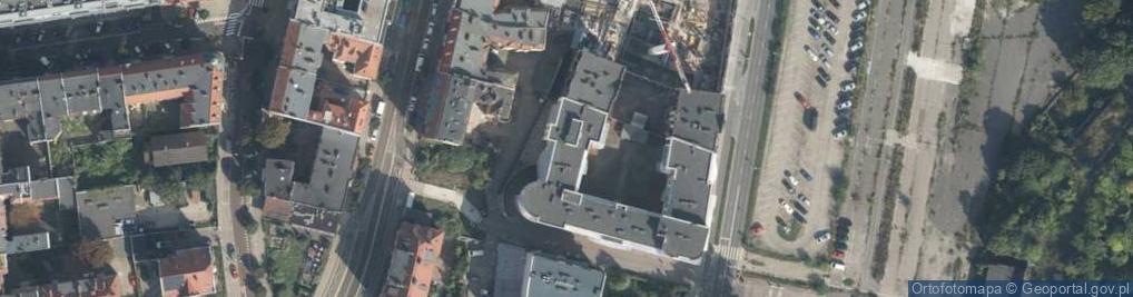 Zdjęcie satelitarne Anna Dubowik-Tecław Audent Laboratorium Protetyczne Otoplastyka, Audent- Aparaty Słuchowe