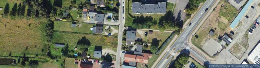 Zdjęcie satelitarne Anna Gałuszkiewicz-Krauze Projektowanie Wnętrz