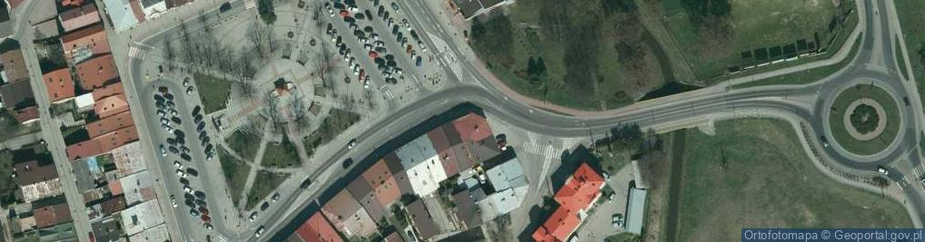 Zdjęcie satelitarne Anna Gawrońska Przedsiębiorstwo Handlowo-Usługowo-Produkcyjne Ania