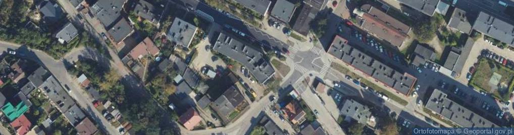 Zdjęcie satelitarne Anna Głuszyk Zielony Zakątek