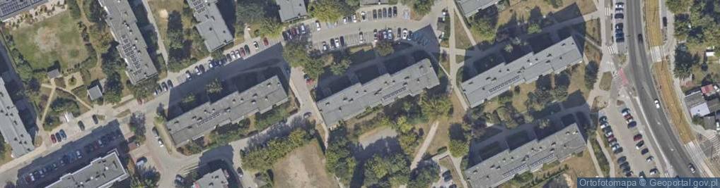 Zdjęcie satelitarne Anna Góralczyk-Stawska Indywidualna Praktyka Lekarska