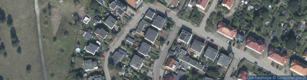 Zdjęcie satelitarne Anna Jakubek-Iwaszko Przedsiębiorstwo Usługowo-Handlowe Eko-Dent Anna Jakubek-Iwaszko