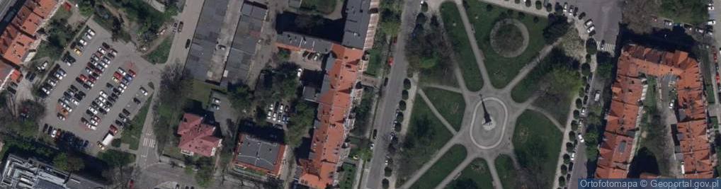 Zdjęcie satelitarne Anna Rączkowska Kancelaria Notarialna A Rączkowska E Rączkowska Martyn
