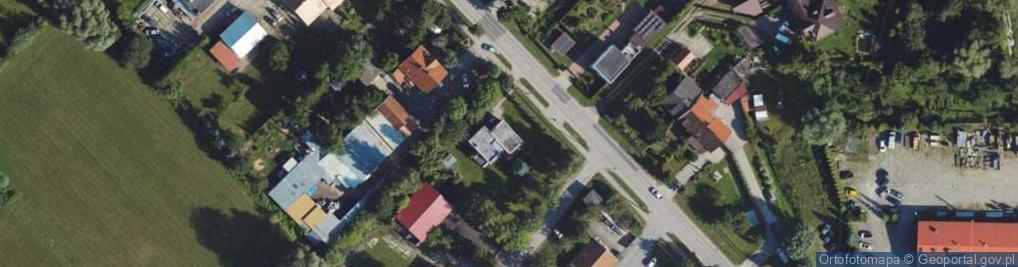 Zdjęcie satelitarne Anna Sawińska Przedsiębiorstwo Usługowe An - Saw