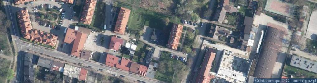Zdjęcie satelitarne Anna Ścigaj-Trepka Pracownia Projektowa