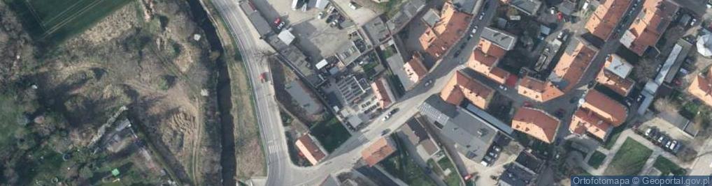 Zdjęcie satelitarne Anna Sołek A) Bar U Dyzia A Sołek M Sołek B) Klub Bilardowy Anna Sołek