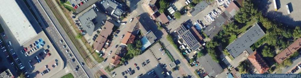 Zdjęcie satelitarne Anna Twardosz-Śliwa Przedsiębiorstwo Handlowo-Usługowe Crash -Car