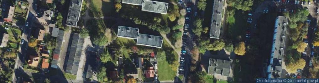 Zdjęcie satelitarne Anna Zienkiewicz Lenard Indywidualna Specjalistyczna Praktyka Lekarska w Miejscu Wezwania