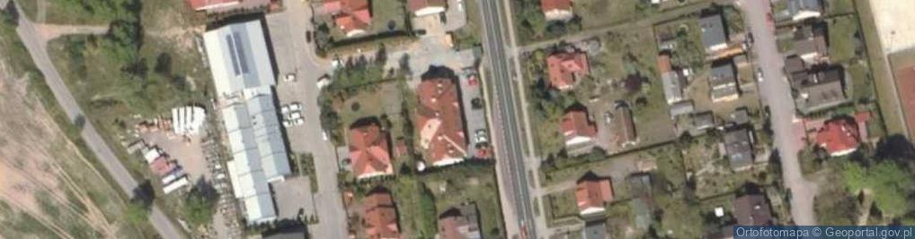 Zdjęcie satelitarne Anra Rogalski Rafał
