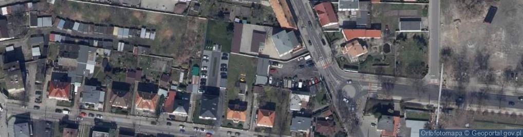 Zdjęcie satelitarne Antex Przedsiębiorstwo Wielobranżowe