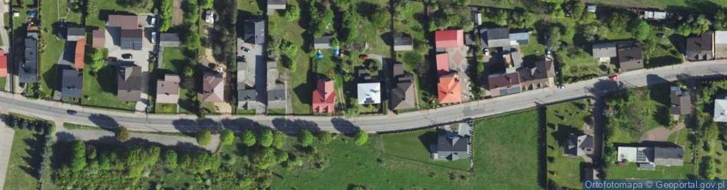 Zdjęcie satelitarne Antonina Osys - Działalność Gospodarcza