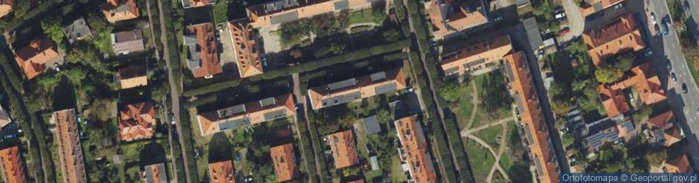 Zdjęcie satelitarne Apta