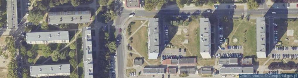 Zdjęcie satelitarne Arcin