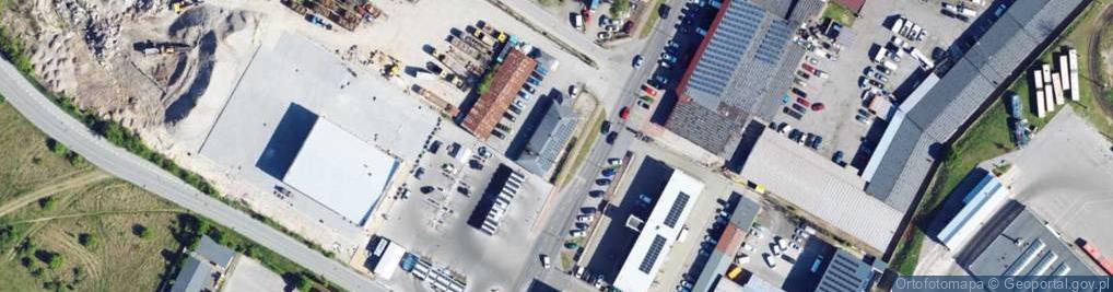 Zdjęcie satelitarne Arcona Transport Ponadnormatywny