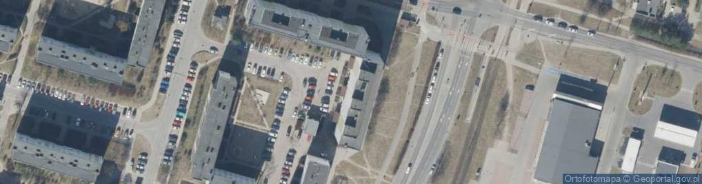 Zdjęcie satelitarne Areo Aleksandra Żurek