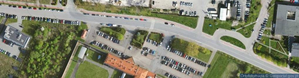 Zdjęcie satelitarne Areszt Śledczy