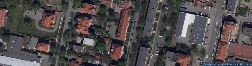 Zdjęcie satelitarne Arkada Pracownia Projektowa