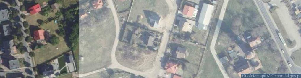 Zdjęcie satelitarne Arkadiusz Woźniak Aw Projekt Arkadiusz Woźniak ul.Grobelnego 11 Buk