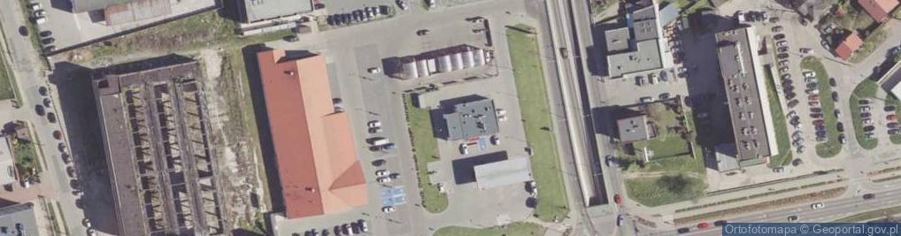 Zdjęcie satelitarne Armatura Sanitarna Kielecka Centrala Materiałó Budowlanych Purska Agata Tomczyk Marek