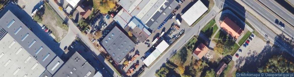 Zdjęcie satelitarne Armatura wodociągowa