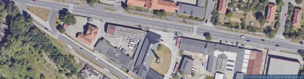 Zdjęcie satelitarne Arrow Fabryka Okien i Drzwi