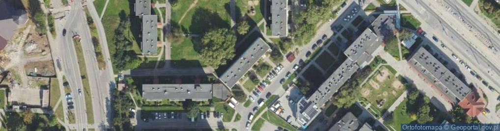 Zdjęcie satelitarne Art Przemysłowo Spożywcze Hurt Detal Import Export