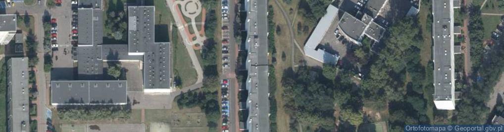 Zdjęcie satelitarne Art Spożywcze i Przemysłowe Oraz Odzież Zagr Hurt Detal