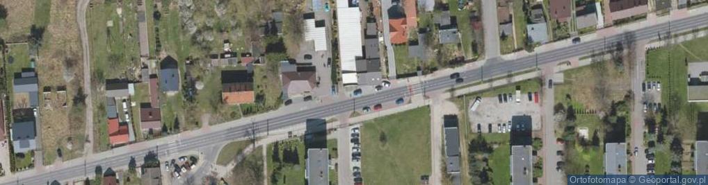 Zdjęcie satelitarne Art.Spożywczo-Przemysłowe Piotr Popiela