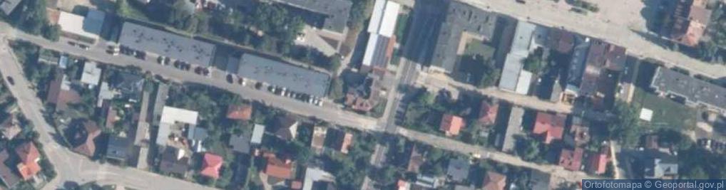 Zdjęcie satelitarne Artur Błażejczyk Pracownia Złotnicza Błażej Mirabelska Ośrodek Wczasowy