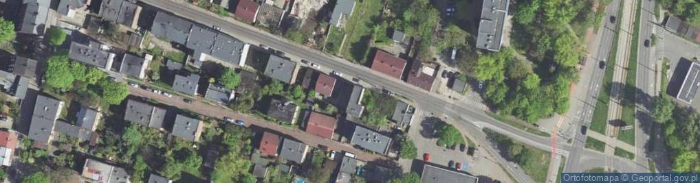Zdjęcie satelitarne Artyk Spożywczych i Przemysłowych