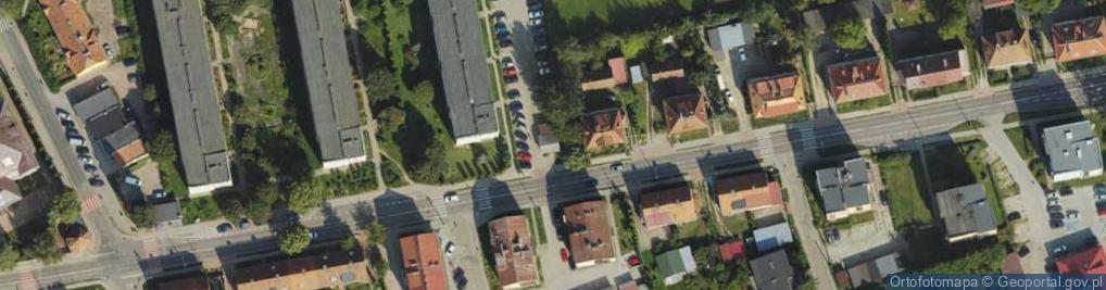 Zdjęcie satelitarne Artykuły Rolno Spożywcze Panta 14 100 Ostróda ul 21 Stycznia 16A