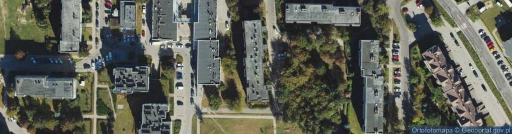 Zdjęcie satelitarne Artykuły Rolno-Spożywcze Sadownik Wiesława