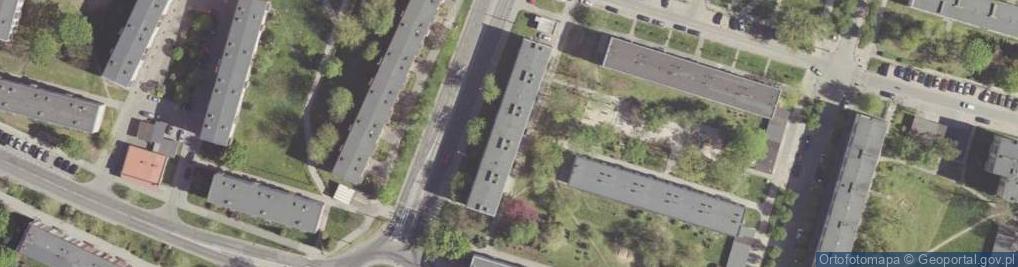 Zdjęcie satelitarne Artykuły Spożywcze Pochodzenia Krajowego i Zagranicznego