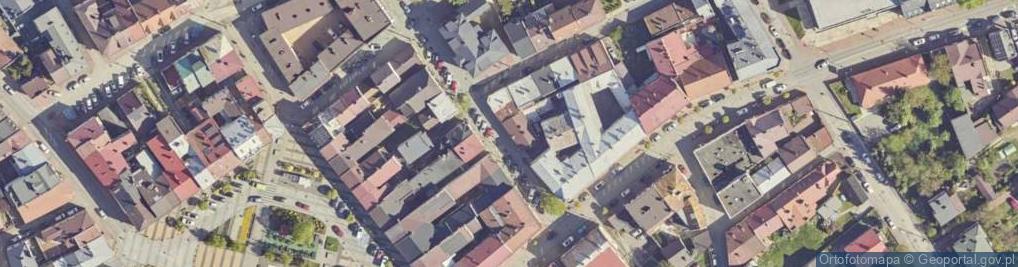 Zdjęcie satelitarne Artykuły Spożywczo Przemysłowe Prasa