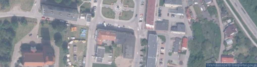 Zdjęcie satelitarne Artykuły Wielobranżowe Andrzej Jankowski 82-550 Prabuty ul.Rynek 1