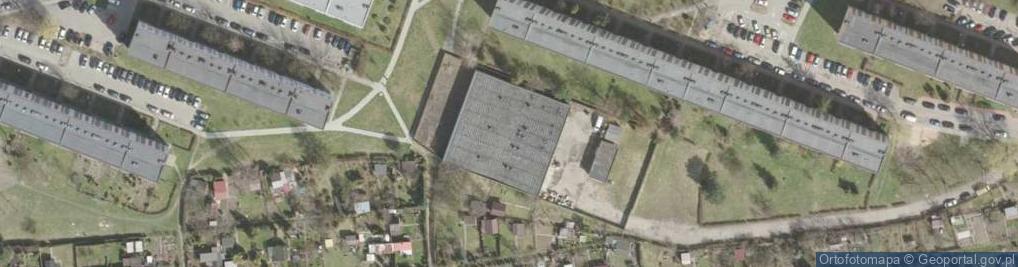 Zdjęcie satelitarne Aspent w Likwidacji