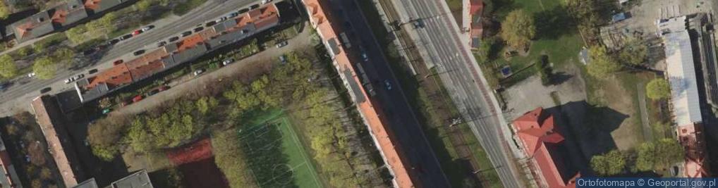 Zdjęcie satelitarne Astat Projektowanie i Obsługa Inwestycji Budowlanych Jolanta Tybura