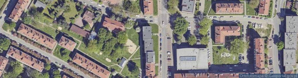 Zdjęcie satelitarne Aston