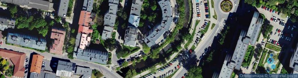 Zdjęcie satelitarne Atelier Urody