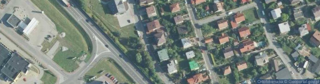 Zdjęcie satelitarne ATKOM Adam Seidler Kominki Brzesko, Rusztowania Brzesko