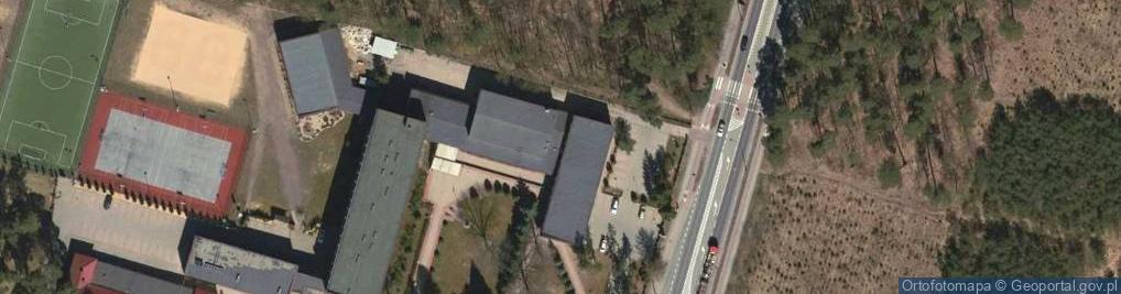 Zdjęcie satelitarne Augustowskie Centrum Edukacyjne w Augustowie