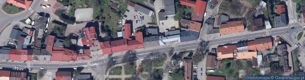 Zdjęcie satelitarne "Aurelia" Fryzjerstwo i Kosmetyka Halina Zgrzybacz