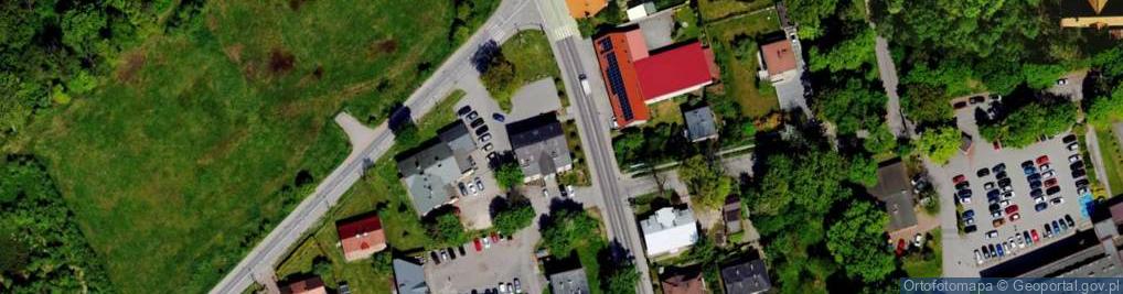 Zdjęcie satelitarne Auto Centrum Kajkra Piotr Krawieczek Wojciech Kajstura