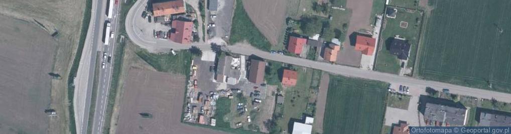 Zdjęcie satelitarne Auto-Drewbud Bernarda Klimek