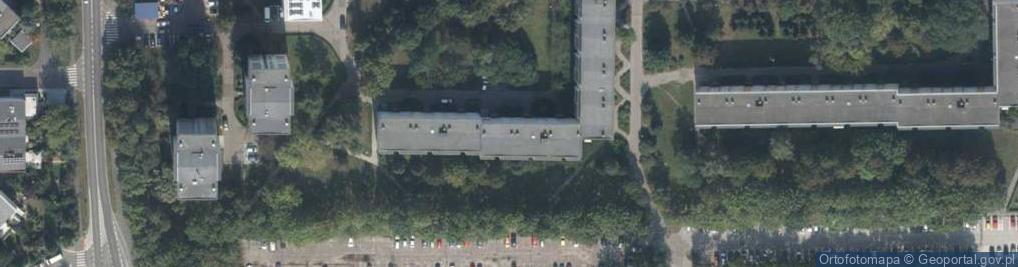 Zdjęcie satelitarne Auto Euro Części Wypożyczalnia Kaset Sprzętu Video