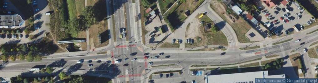 Zdjęcie satelitarne Auto Komis Sukces Andrzej Zajkowski Jerzy Ostaszewski